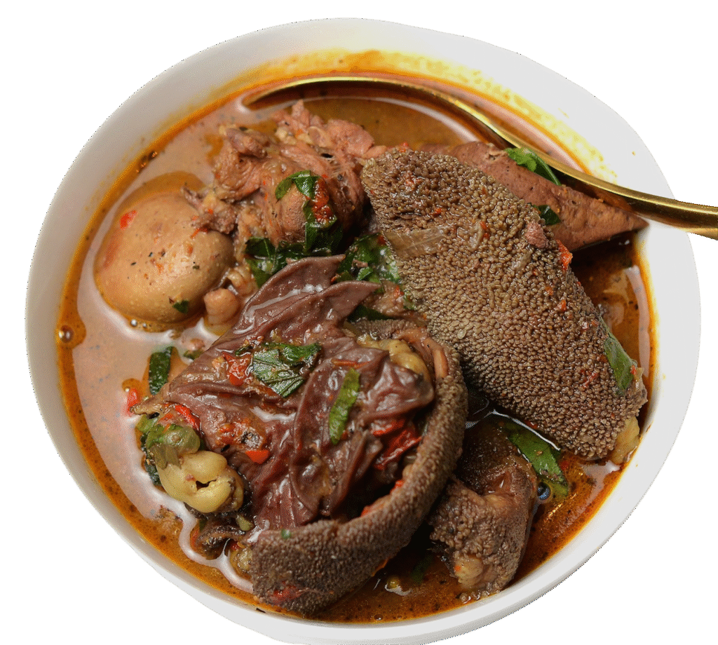 Authentic Nigerian goat pepper soup with a unique blend of African spices-TnC Kitchen (https://tnckitchen.com/)